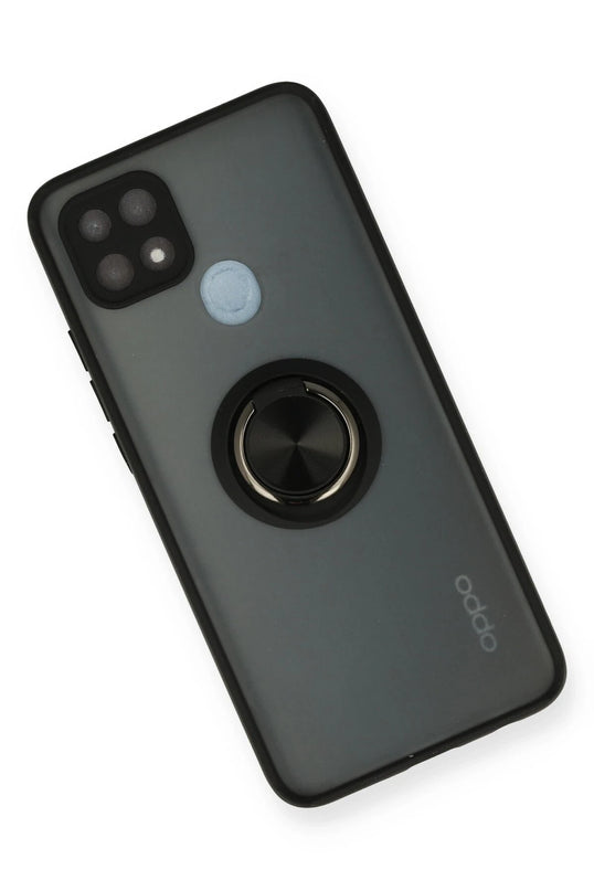 Oppo A15 Montreal Yüzüklü Silikon Kapak Kılıf 3