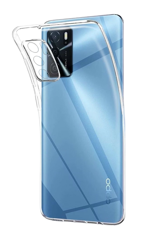 Oppo A16 Lüx Şeffaf Silikon Kılıf