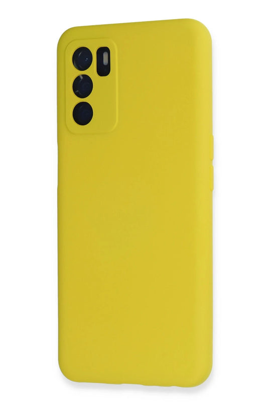 Oppo A16 Nano içi Kadife Silikon Kılıf 3