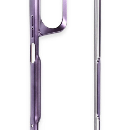 Oppo A38 Boyi Silikon Kapak Kılıf - Derin Mor 2