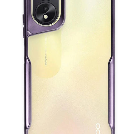 Oppo A38 Boyi Silikon Kapak Kılıf - Derin Mor