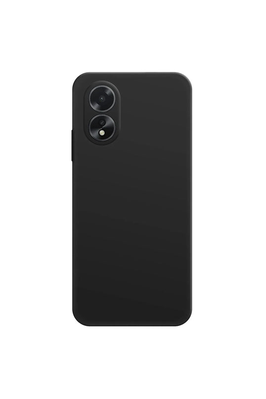 Oppo A38 First Silikon Kılıf - Siyah
