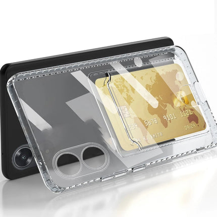 Oppo A38 Kart Şeffaf Silikon Kılıf 2