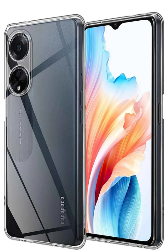 Oppo A38 Lüx Şeffaf Silikon Kılıf
