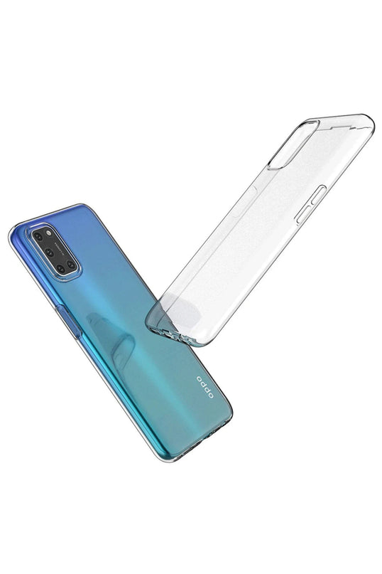 Oppo A52 Lüx Şeffaf Silikon Kılıf 2