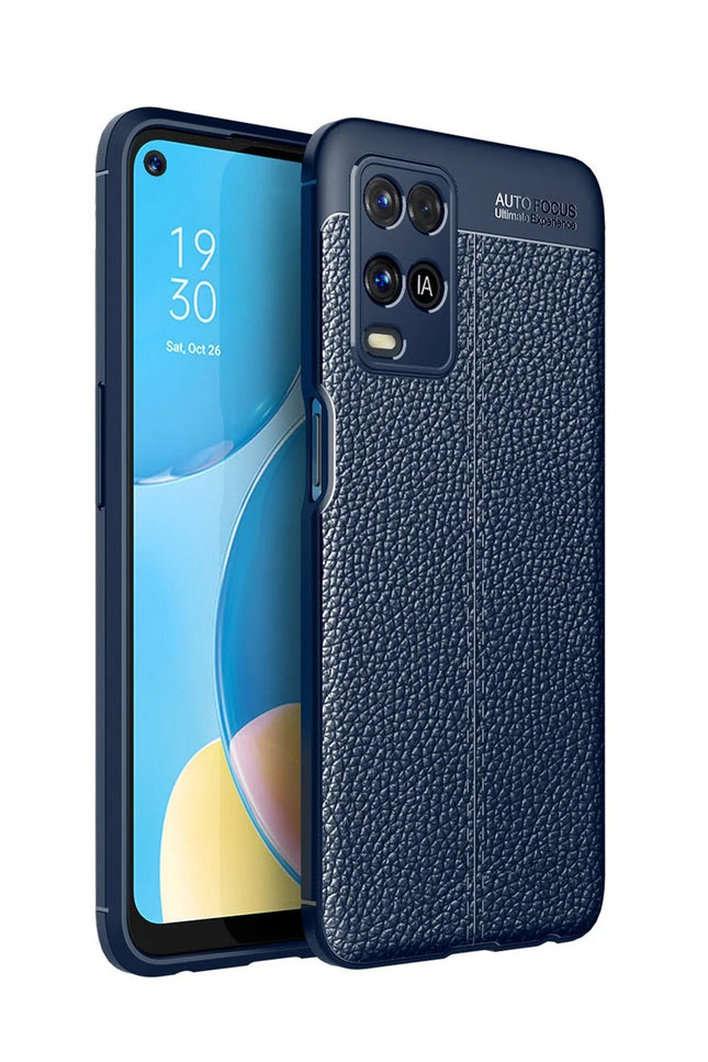 Oppo A54 4G Auto Focus Kapak Kılıf - Lacivert