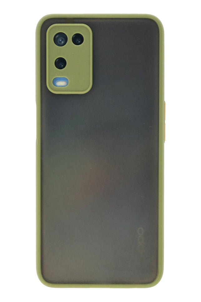 Oppo A54 4G Montreal Silikon Kapak Kılıf - Açık Yeşil