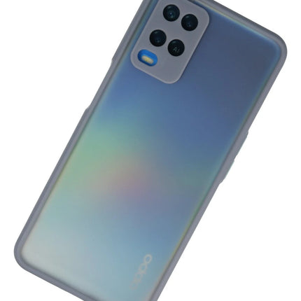 Oppo A54 4G Montreal Silikon Kapak Kılıf - Gri 2