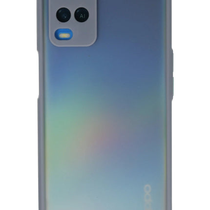 Oppo A54 4G Montreal Silikon Kapak Kılıf - Gri