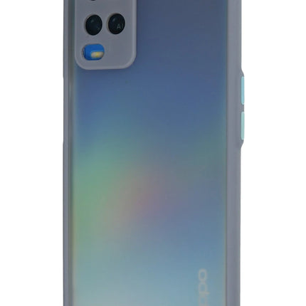 Oppo A54 4G Montreal Silikon Kapak Kılıf - Gri 3
