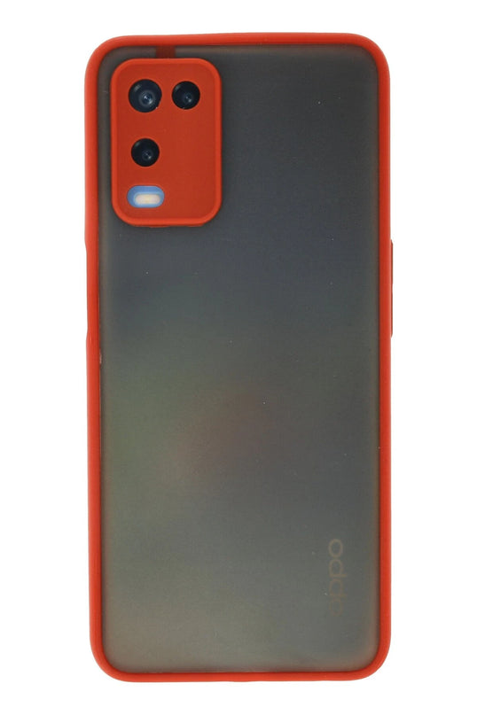 Oppo A54 4G Montreal Silikon Kapak Kılıf - Kırmızı
