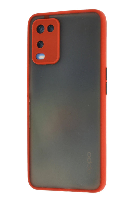 Oppo A54 4G Montreal Silikon Kapak Kılıf - Kırmızı 3