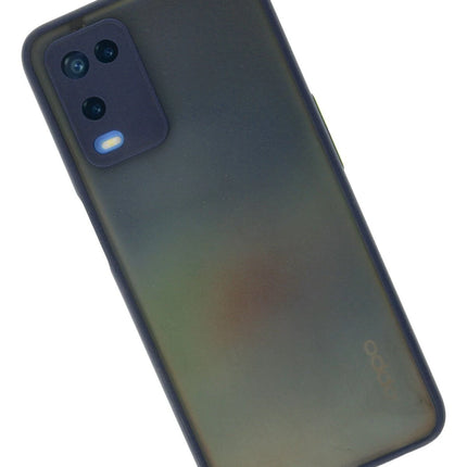 Oppo A54 4G Montreal Silikon Kapak Kılıf - Lacivert 2