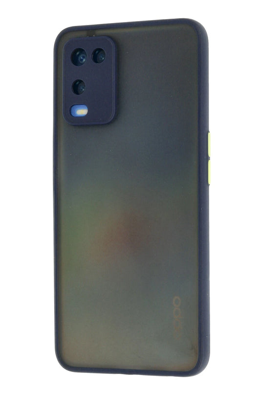 Oppo A54 4G Montreal Silikon Kapak Kılıf - Lacivert 3
