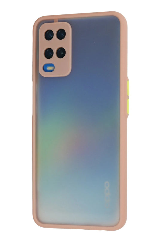 Oppo A54 4G Montreal Silikon Kapak Kılıf - Pembe 3