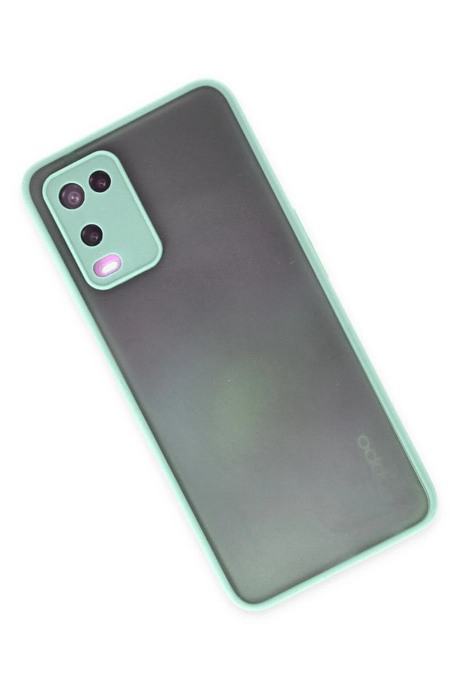 Oppo A54 4G Montreal Silikon Kapak Kılıf - Turkuaz 2