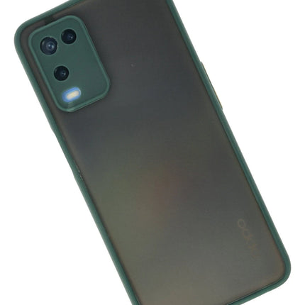 Oppo A54 4G Montreal Silikon Kapak Kılıf - Yeşil 2