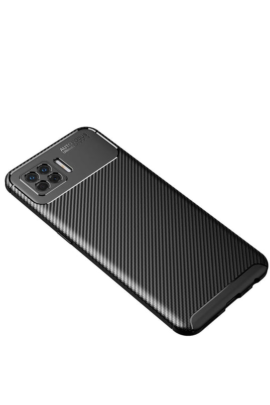 Oppo A73 Auto Focus Karbon Kapak Kılıf - Siyah 2