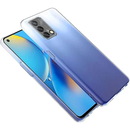 Oppo A74 4G Lüx Şeffaf Silikon Kılıf 5