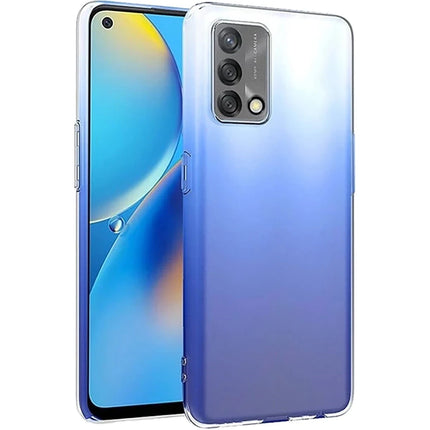 Oppo A74 4G Lüx Şeffaf Silikon Kılıf