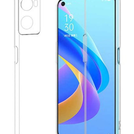 Oppo A96 Lüx Şeffaf Silikon Kılıf