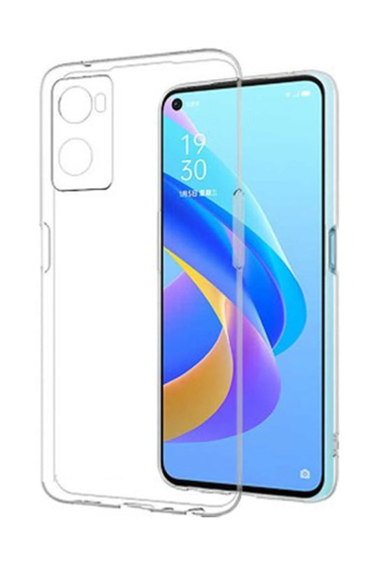 Oppo A96 Lüx Şeffaf Silikon Kılıf