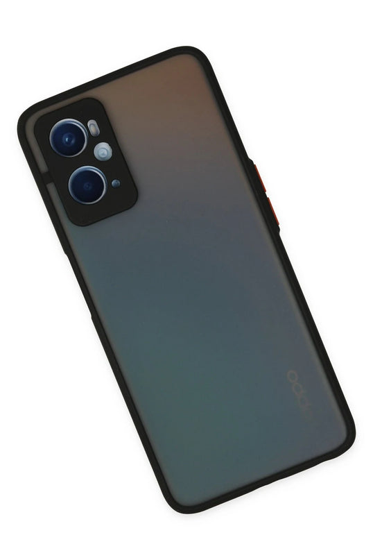 Oppo A96 Montreal Silikon Kapak Kılıf - Siyah 2
