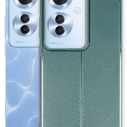 Oppo Reno 11F Auto Focus Kapak Kılıf - Koyu Yeşil 2