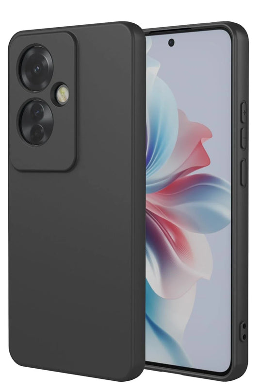 Oppo Reno 11F First Silikon Kılıf - Siyah