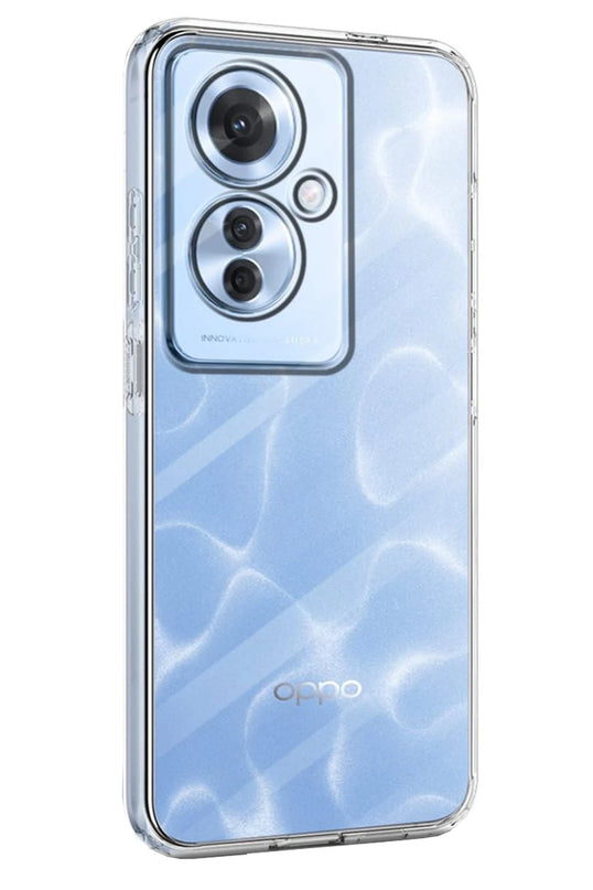 Oppo Reno 11F Lüx Şeffaf Silikon Kılıf