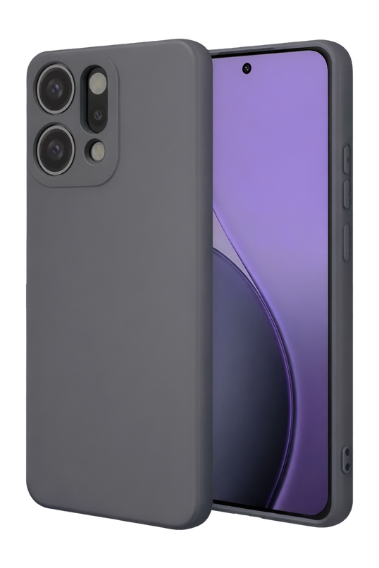 Oppo Reno 14 First Silikon Kılıf - Gri