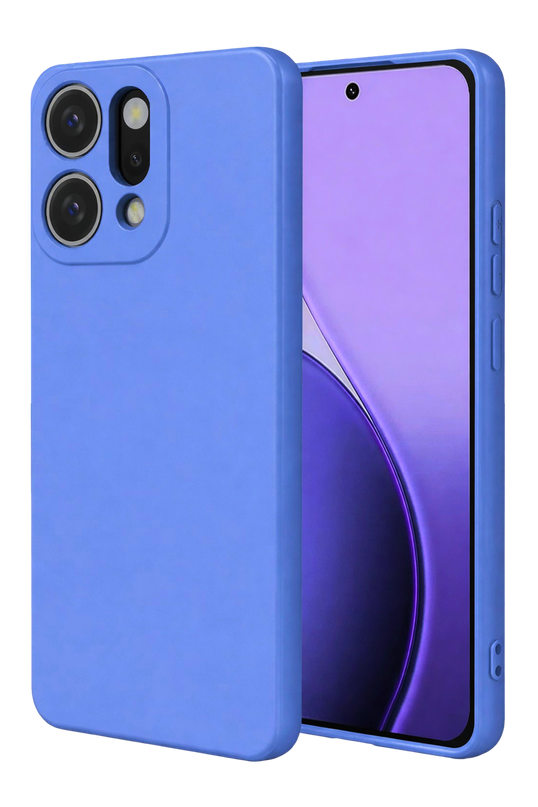 Oppo Reno 14 First Silikon Kılıf - Mavi