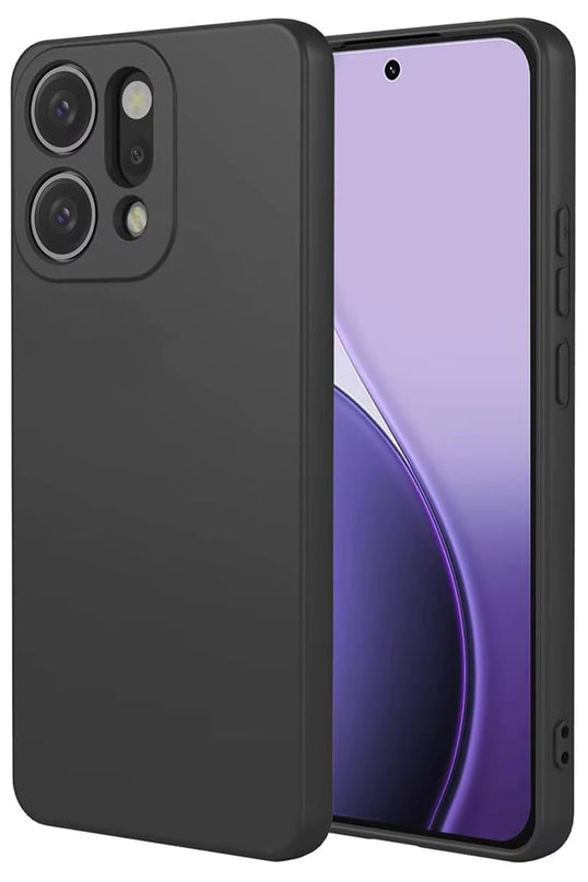 Oppo Reno 14 First Silikon Kılıf - Siyah
