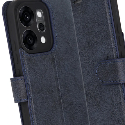 Oppo Reno 14 Trend S Plus Kapaklı Kılıf - Lacivert 3