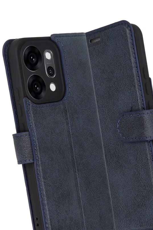 Oppo Reno 14 Trend S Plus Kapaklı Kılıf - Lacivert 3