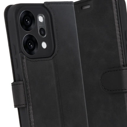 Oppo Reno 14 Trend S Plus Kapaklı Kılıf - Siyah 3