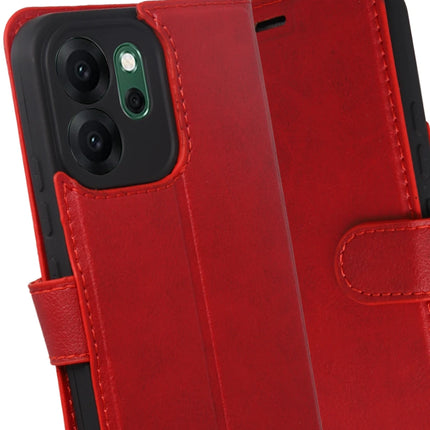 Oppo Reno 14F Trend S Plus Kapaklı Kılıf - Kırmızı 3