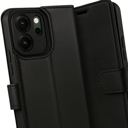 Oppo Reno 14F Trend S Plus Kapaklı Kılıf - Siyah 3