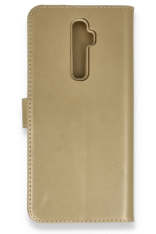 Oppo Reno 2Z Trend S Plus Kapaklı Kılıf - Gold