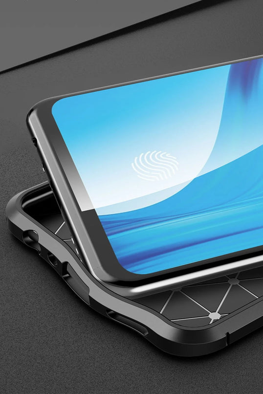 Oppo Reno 4 Lite Auto Focus Kapak Kılıf - Kırmızı 3
