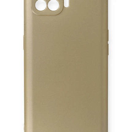 Oppo Reno 4 Lite First Silikon Kılıf - Gold