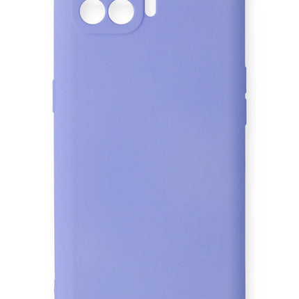 Oppo Reno 4 Lite First Silikon Kılıf - Lila
