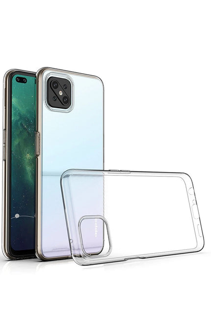 Oppo Reno 4 Lite Lüx Şeffaf Silikon Kılıf