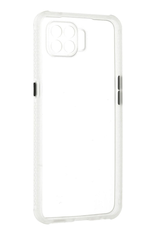 Oppo Reno 4 Lite Miami Şeffaf Silikon Kılıf - Şeffaf 3