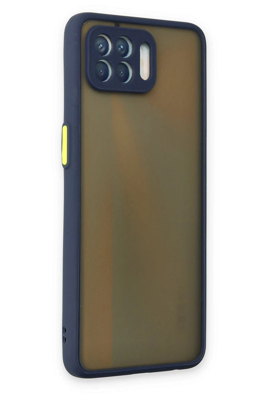 Oppo Reno 4 Lite Montreal Silikon Kapak Kılıf - Lacivert 3