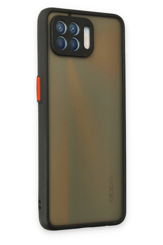 Oppo Reno 4 Lite Montreal Silikon Kapak Kılıf - Siyah 2