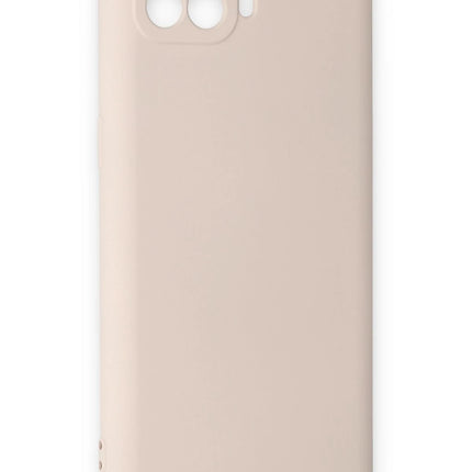 Oppo Reno 4 Lite Nano içi Kadife Silikon Kılıf - Pudra 2