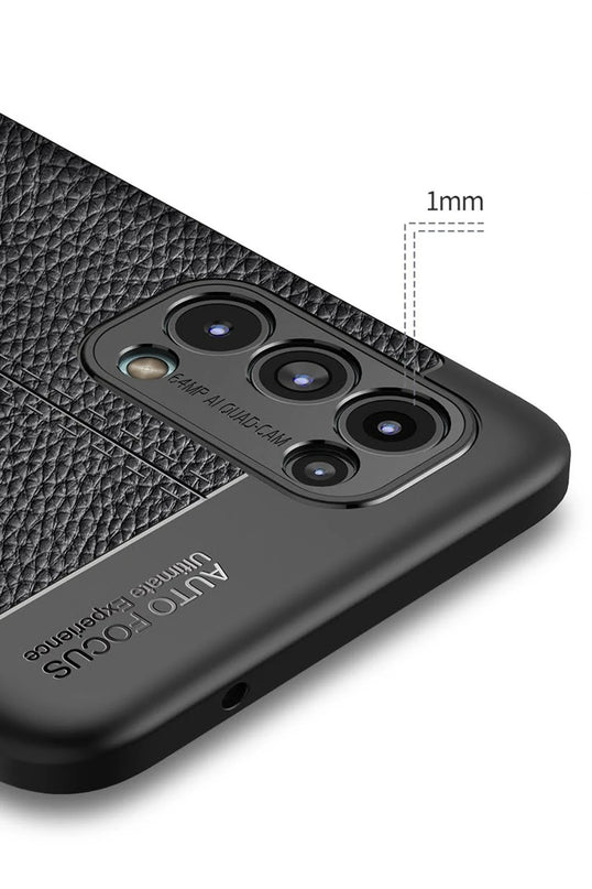Oppo Reno 5 Auto Focus Kapak Kılıf - Lacivert 4