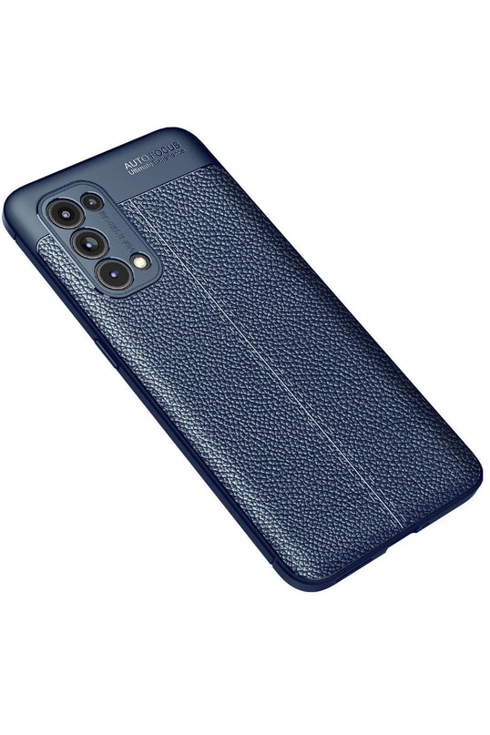 Oppo Reno 5 Pro Auto Focus Kapak Kılıf - Lacivert 2
