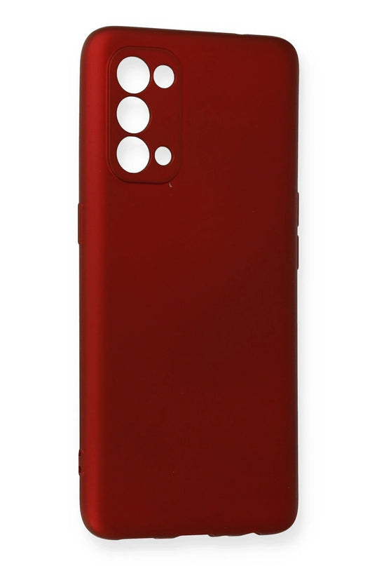 Oppo Reno 5 Pro First Silikon Kılıf - Bordo 2